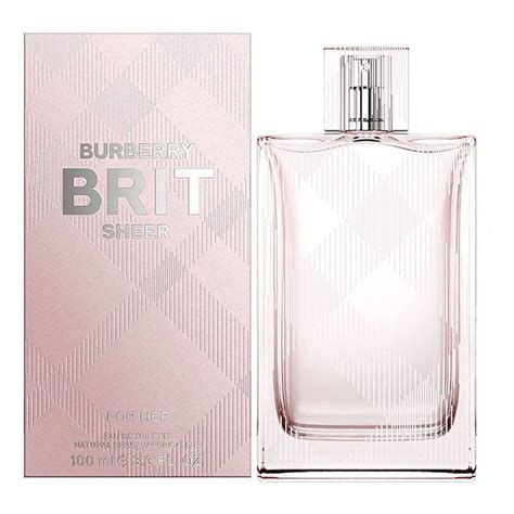 burberry brit sheer packaging